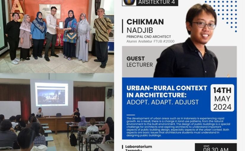 Guest Lecturer”Urban-Rural Context in Architecture: Adopt.Adapt.Adjust”