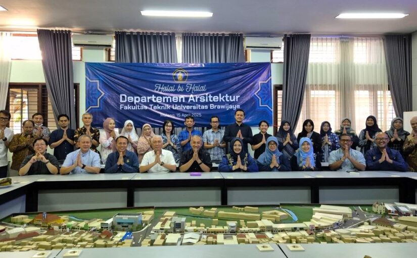 Halal Bi Halal Departemen Arsitektur: Pererat Silaturahmi dan Semangat Kebersamaan